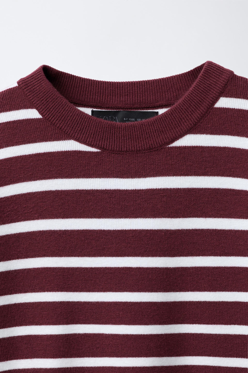 STRIPED KNIT T-SHIRT - Zara фото 3