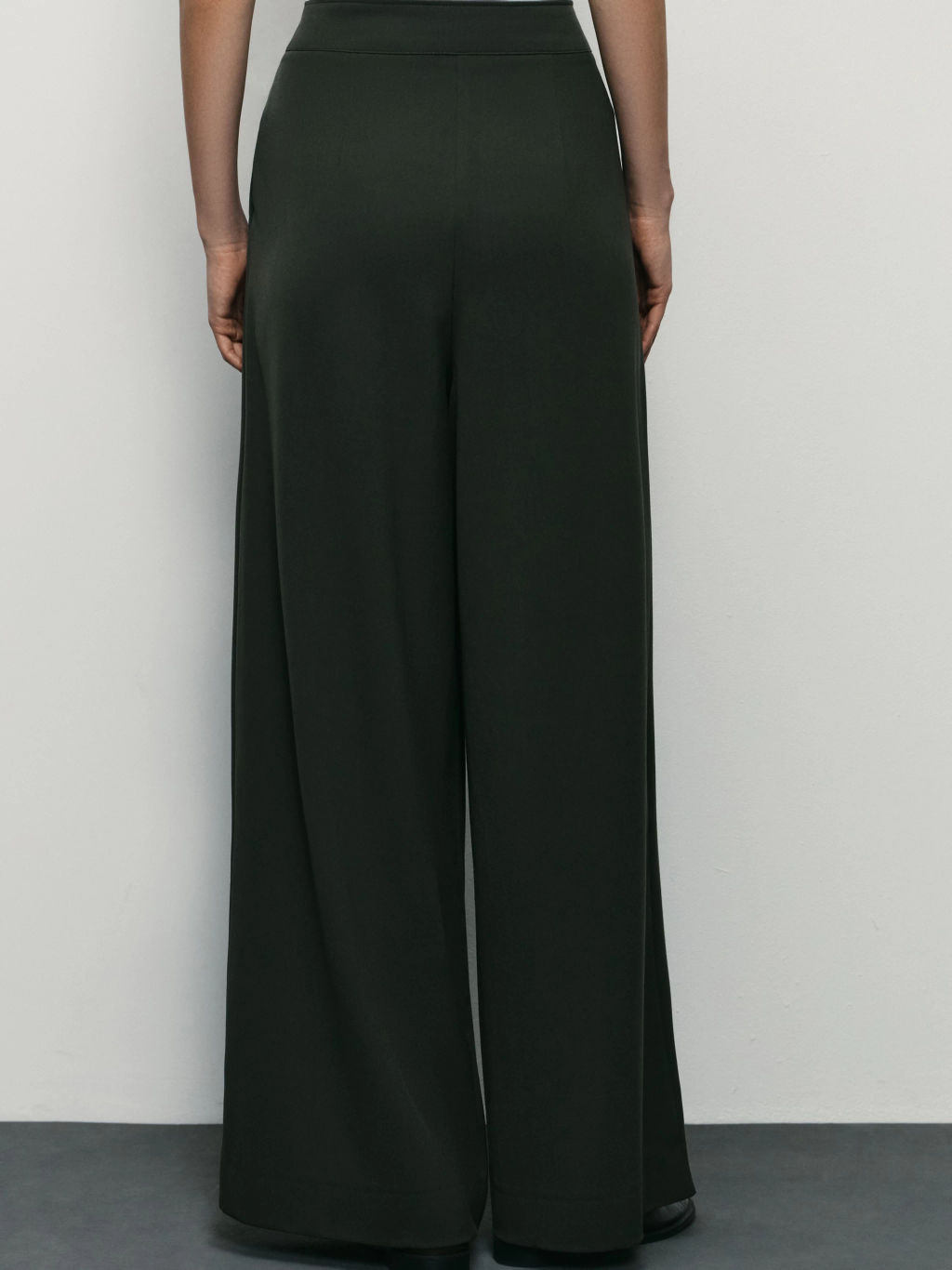 Широкие брюки с вискозой в составе / Zarina  фото 3