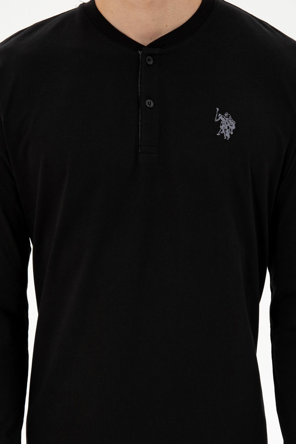 Мужской черный пижамный комплект Неожиданная скидка в корзине - U.s. polo assn фото 5