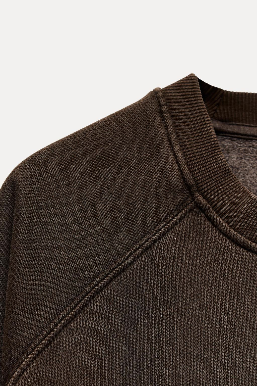 FADED SWEATSHIRT - Zara фото 5