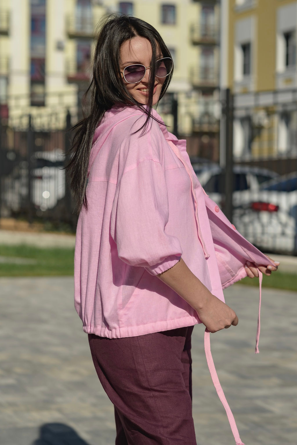 Бобмер 70%лен+ 30% вискоза - Новый лен фото 8