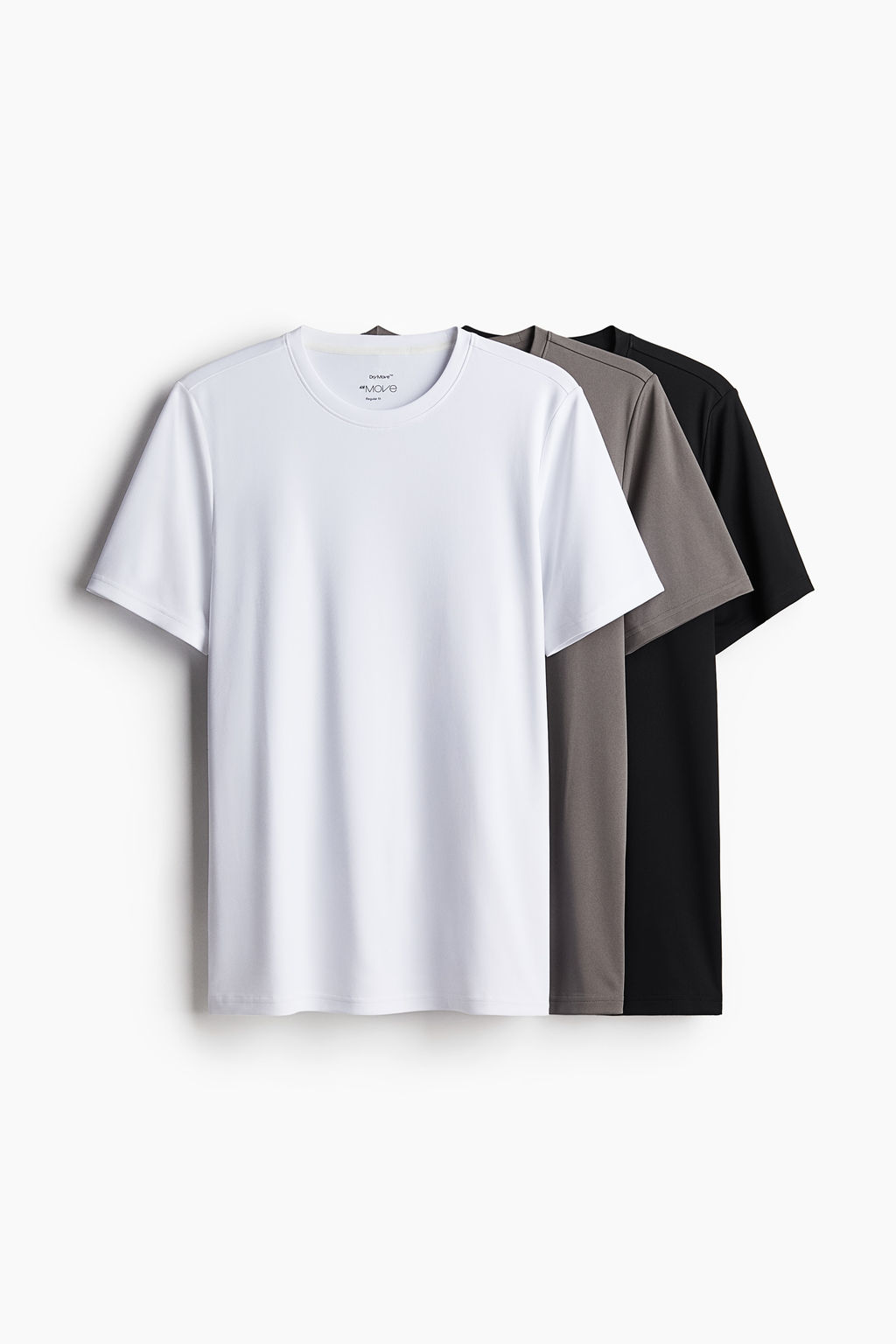 Pack 3 camisetas de deporte DryMove Regular Fit - H&m фото 4