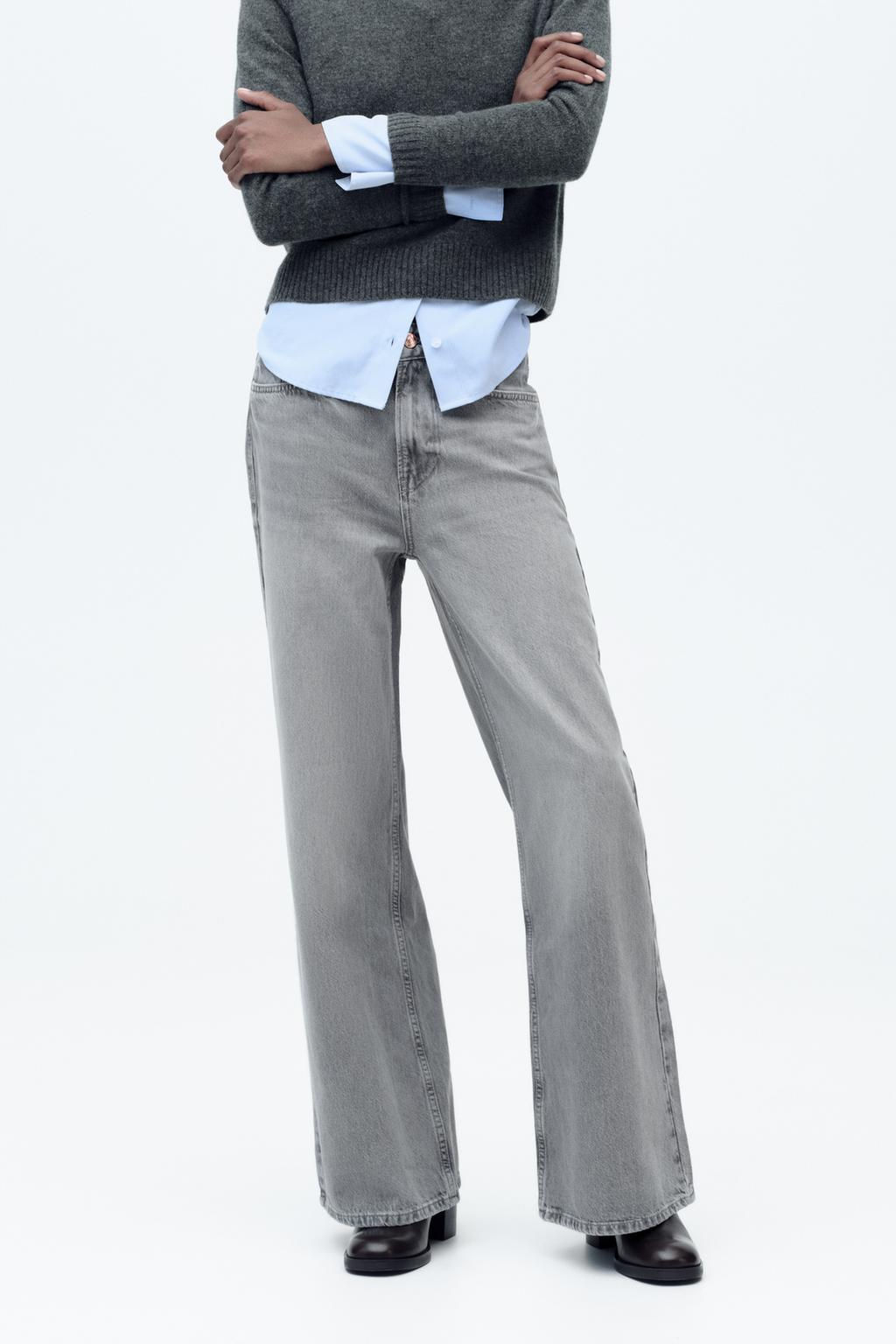 Z1975 WIDE LEG HIGH-RISE JEANS - Zara фото 2