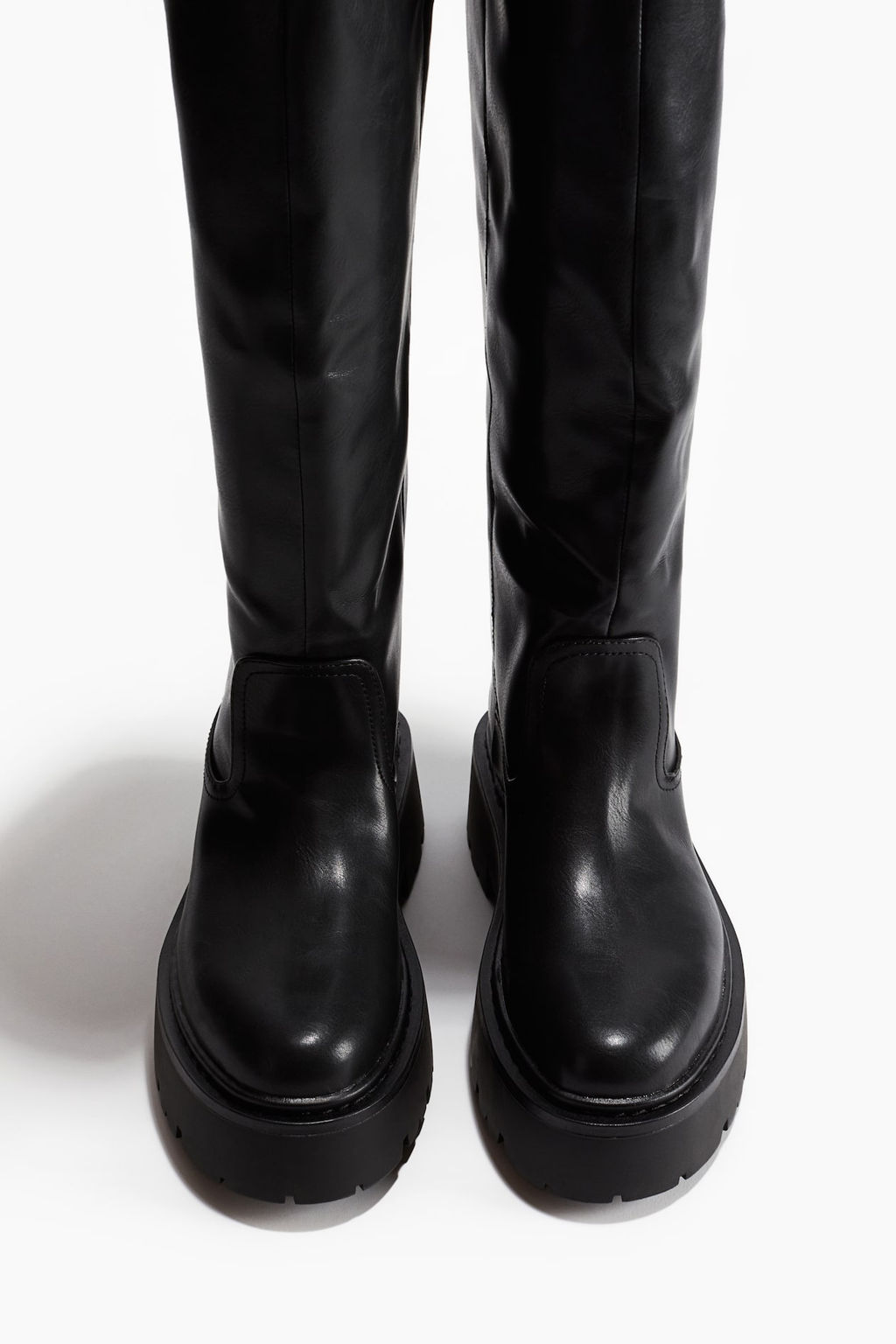 Botas a la rodilla con suela gruesa - H&m фото 2