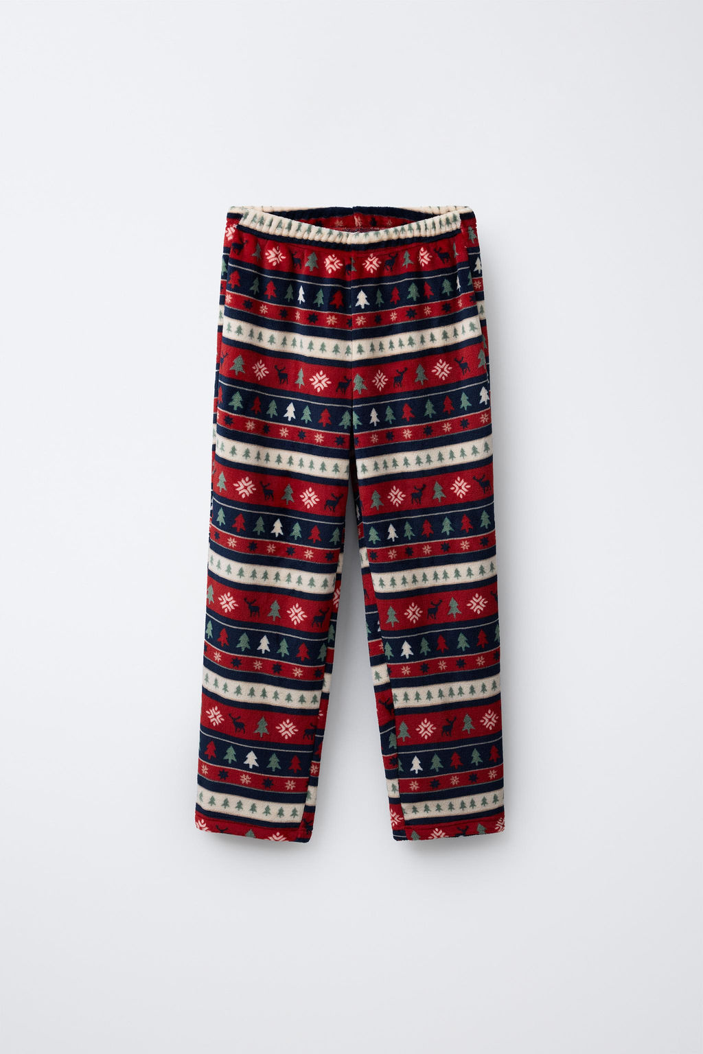 AGES 6-14 / SOFT TEXTURE TREE PRINT PYJAMAS - Zara фото 4