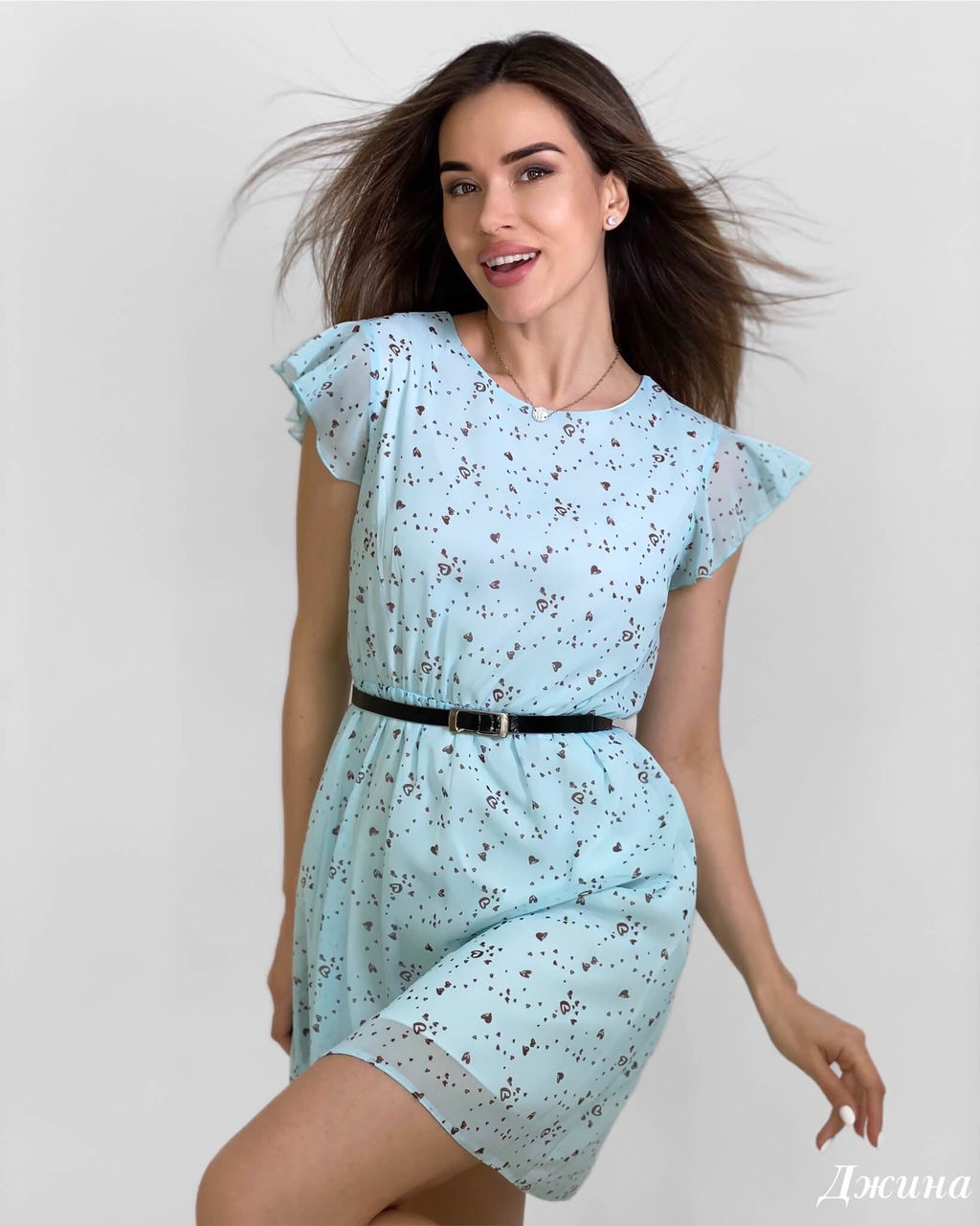 Платье Джина (тиффани) - Nadi bordo фото 2