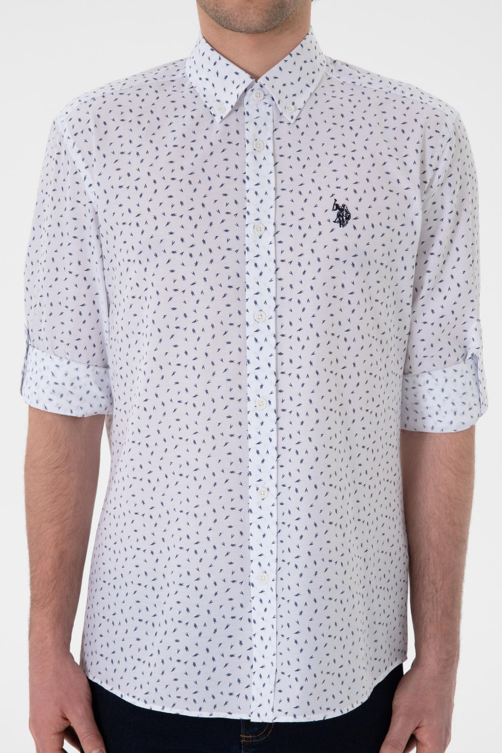 Erkek Lacivert Uzun Kollu G_mlek Sepette S_rpriz _ndirim - U.s. polo assn фото 6