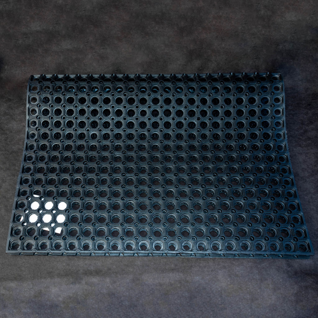 Коврик напольный "Решетка" RH 80*120 см, толщина 16 мм