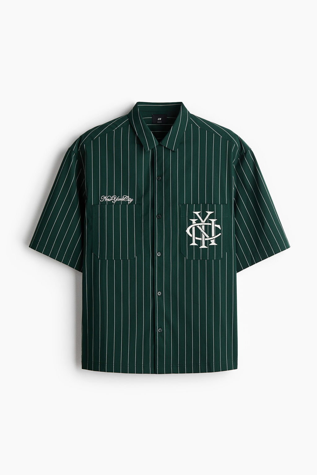 Camisa con motivo bordado Regular Fit - H&m фото 2