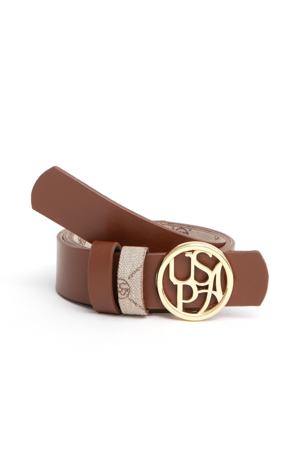 Женский светло-коричневый ремень Неожиданная скидка в корзине - U.s. polo assn фото 6