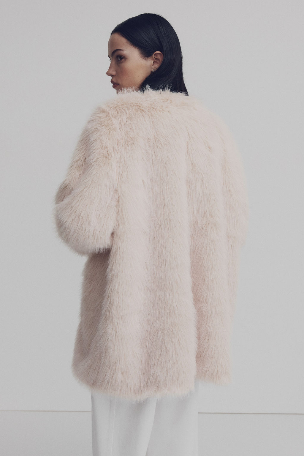 Abrigo efecto pelo - H&m фото 7