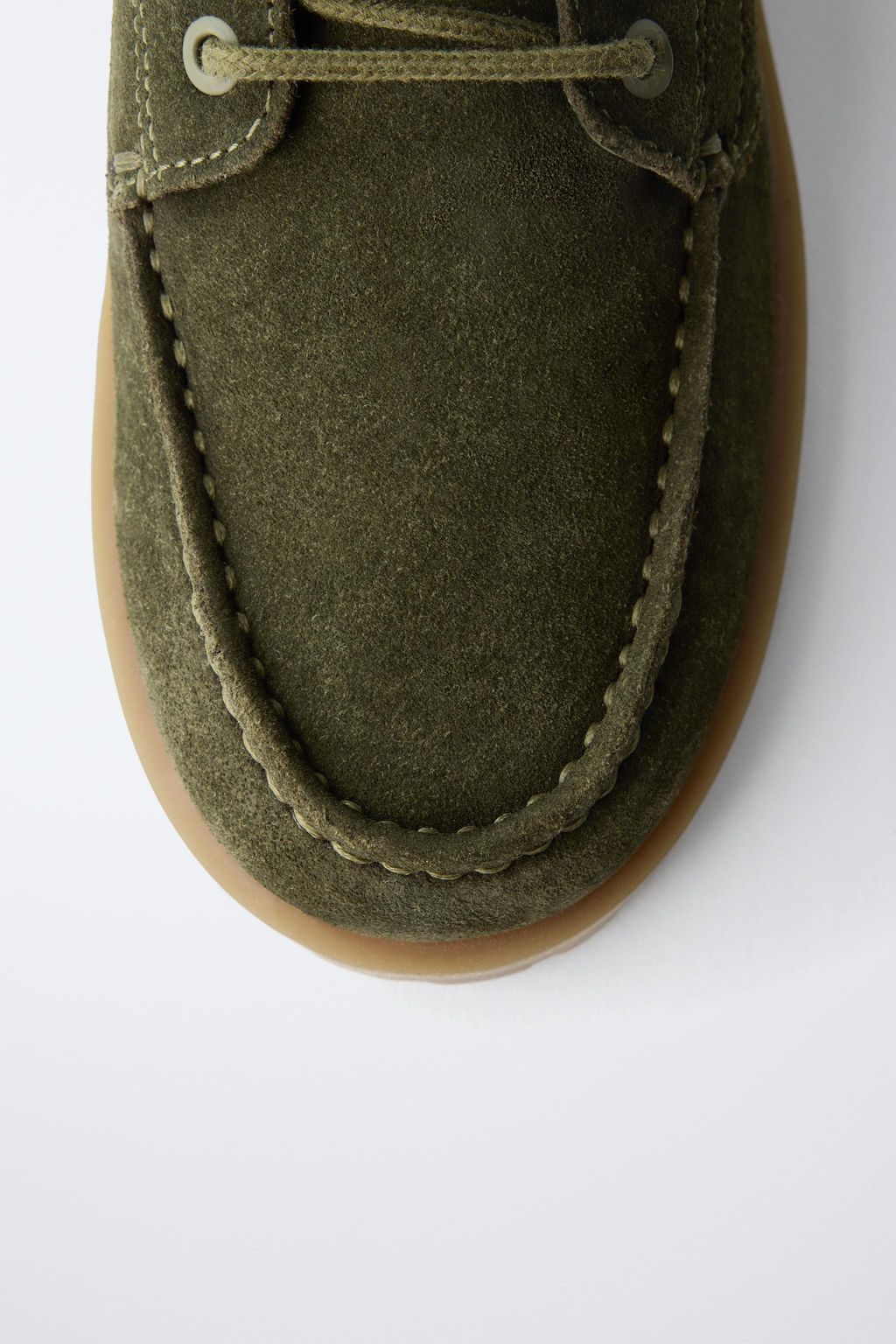 LEATHER DECK SHOES - Zara фото 6