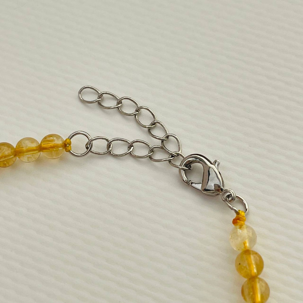 Бусы из Цитрина