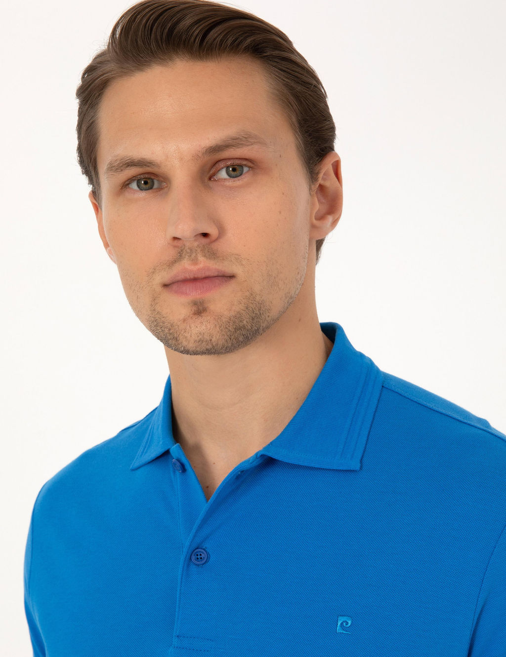 Sax Slim Fit %100 Pamuk K_vr_lmaz Polo Yaka Basic Ti__rt