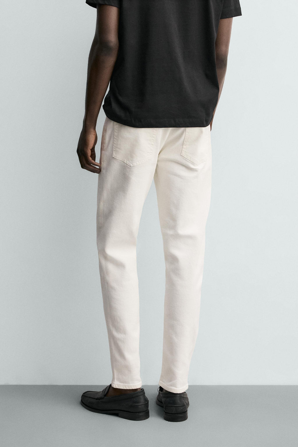 JEANS SLIM FIT B?SICO / Blanco