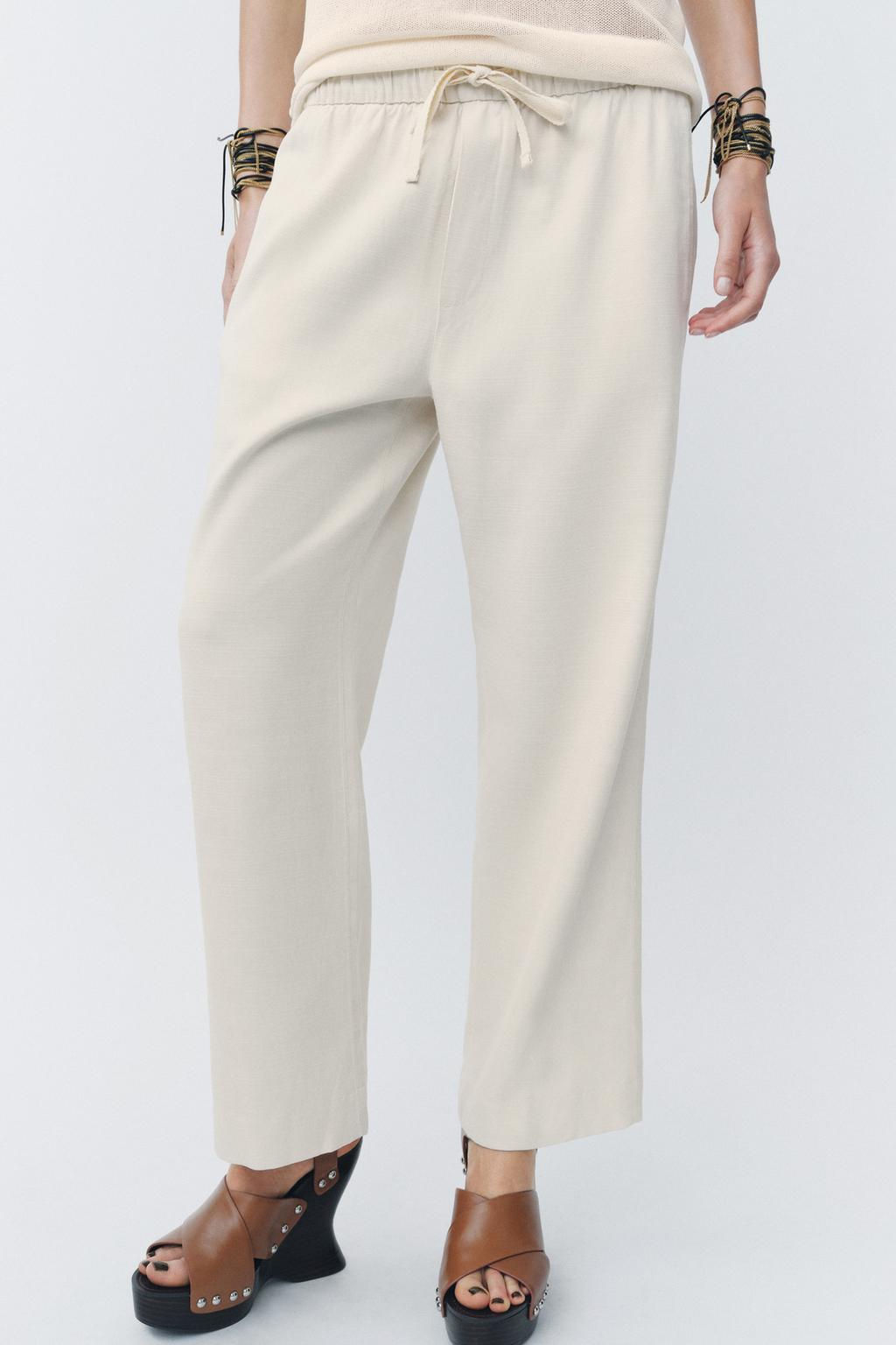 ZW COLLECTION JOGGER TROUSERS - Zara фото 20