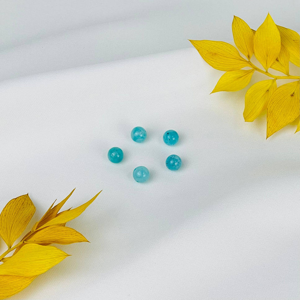 Бусины для украшений из Амазонита (5 шт)