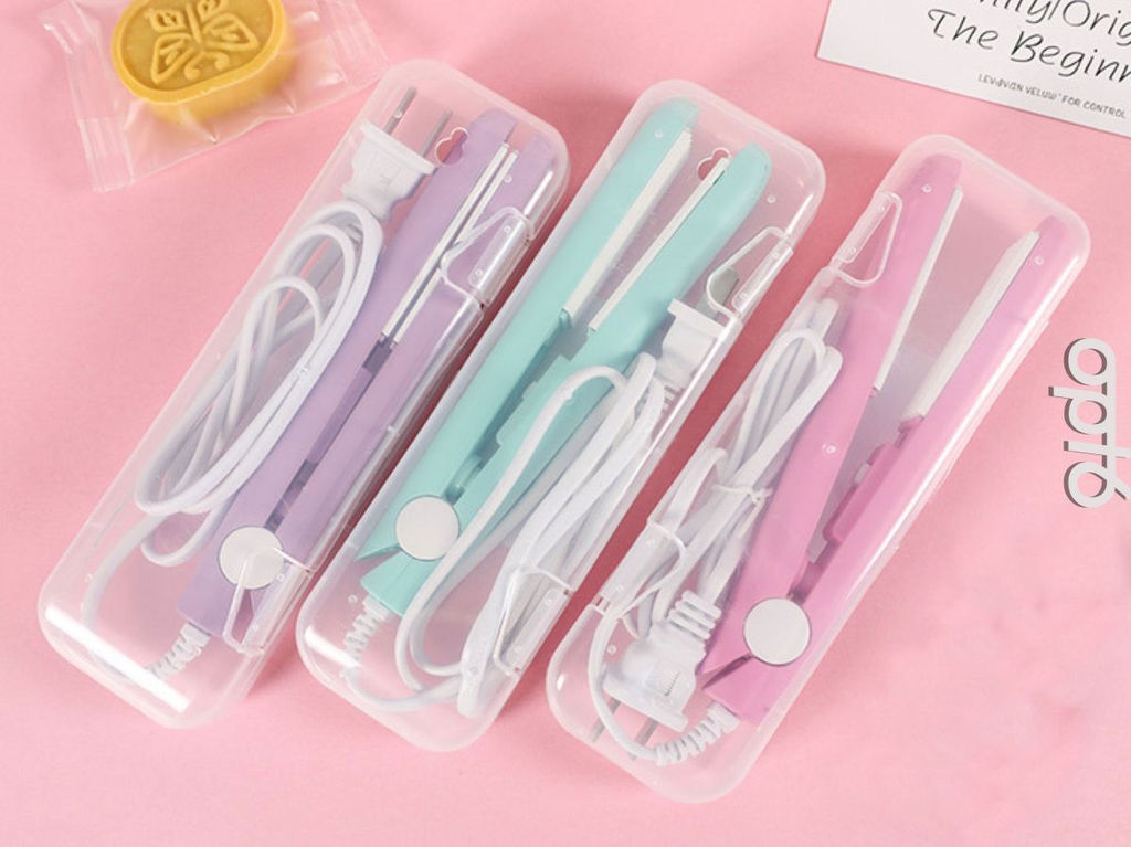 Мини плойка выпрямитель - для прикорневого объема с футляром - Buro фото 2