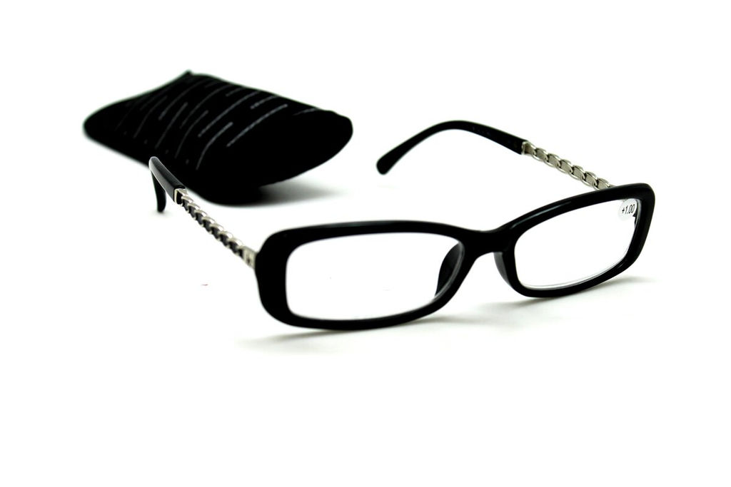 Готовые очки с футляром Okylar - 3112 black -1,5