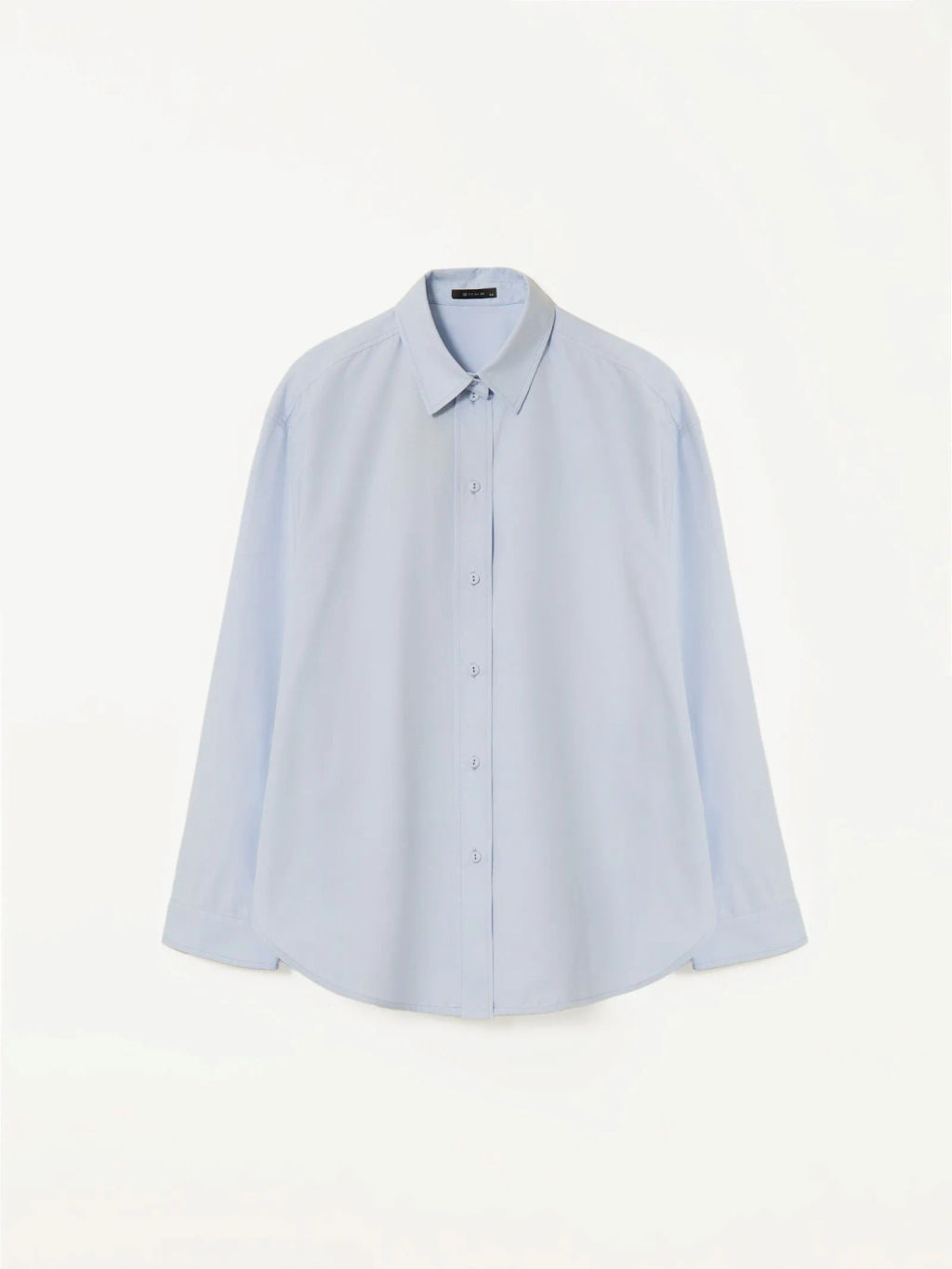 Рубашка однотонная - Emka фото 5