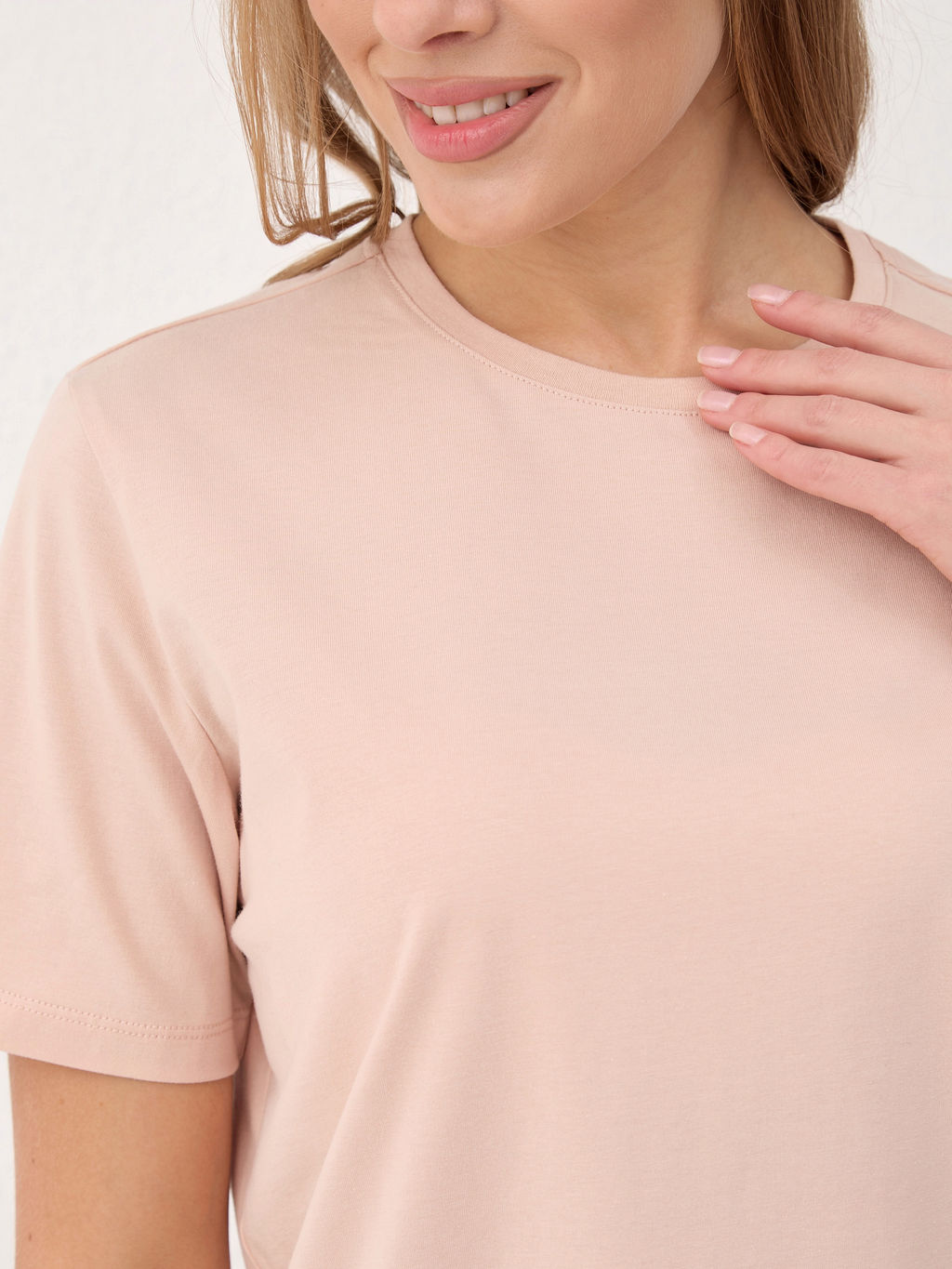 LUI et ELLE/ Футболка женская базовая 100% хлопок