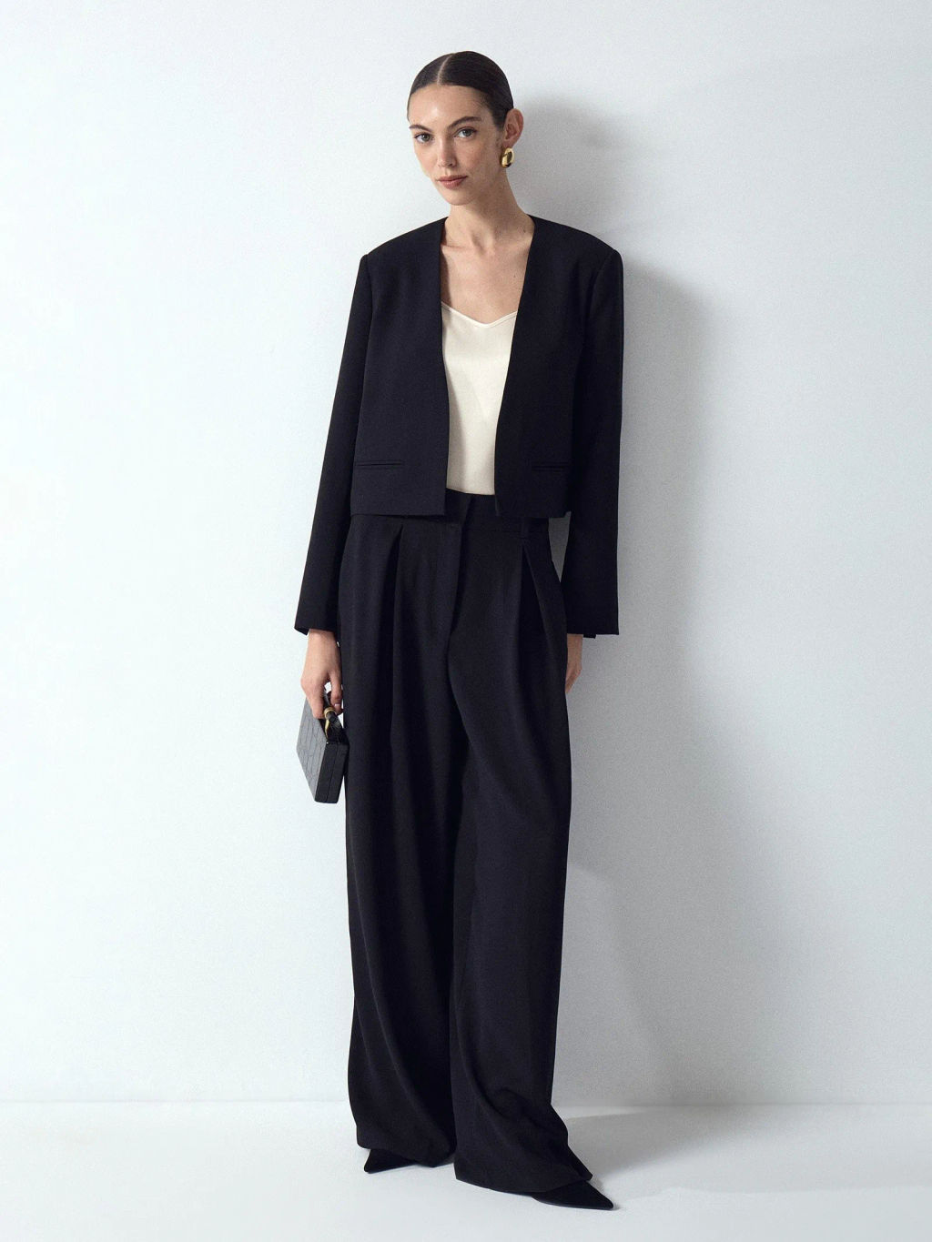 Брюки широкого кроя - Emka фото 2