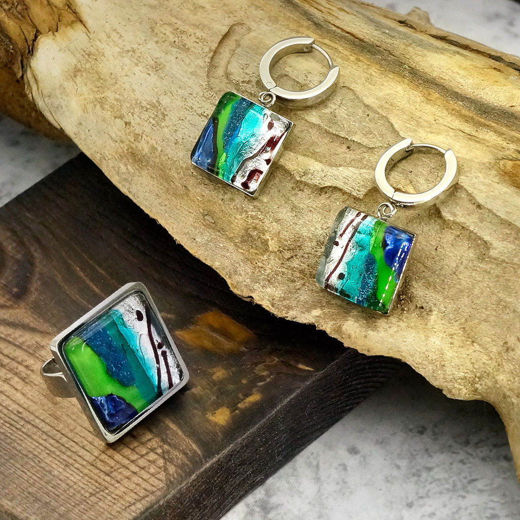 Серьги из муранского стекла - Vloes фото 6