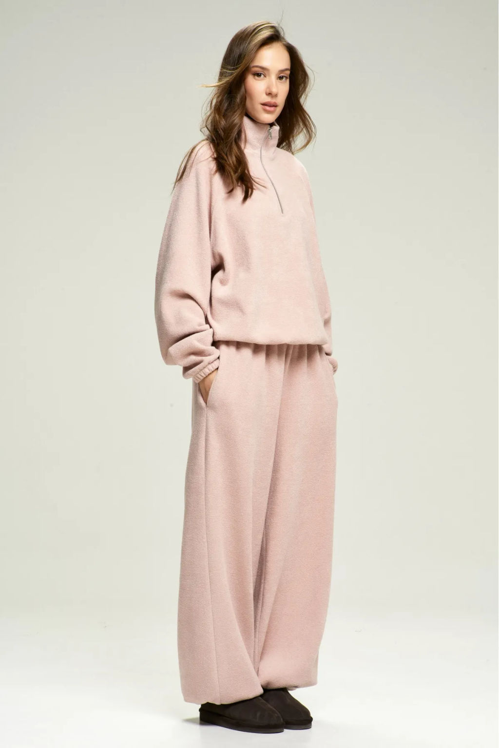 Брюки из плюша с начесом Pink - Erist store фото 4