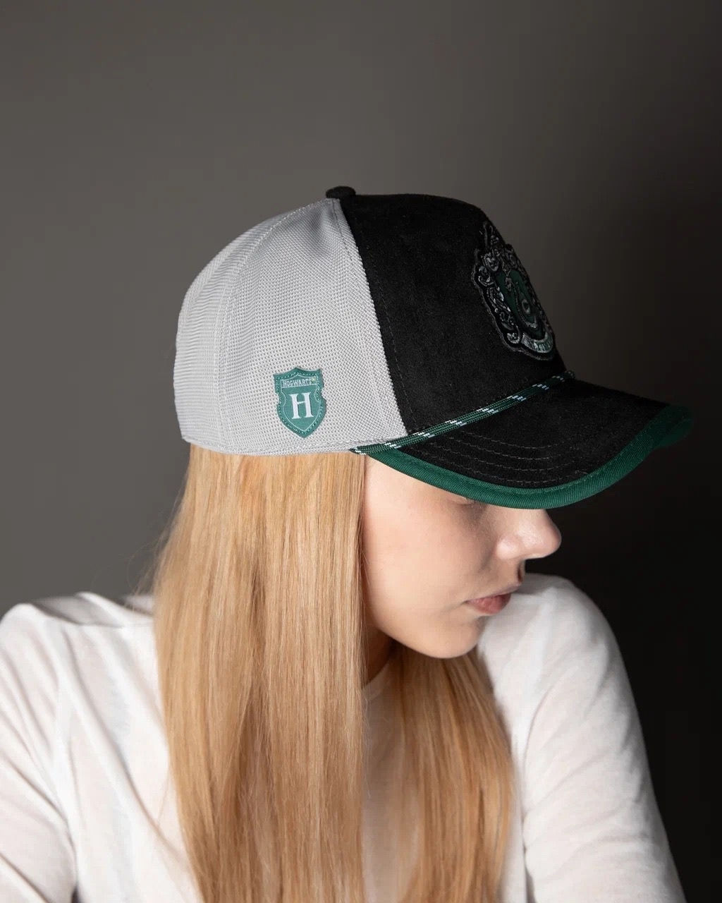 Бейсболка CAPSLAB арт. CL/HP3/1/PCT/SLY Harry Potter Slytherin (черный / зеленый)  фото 8