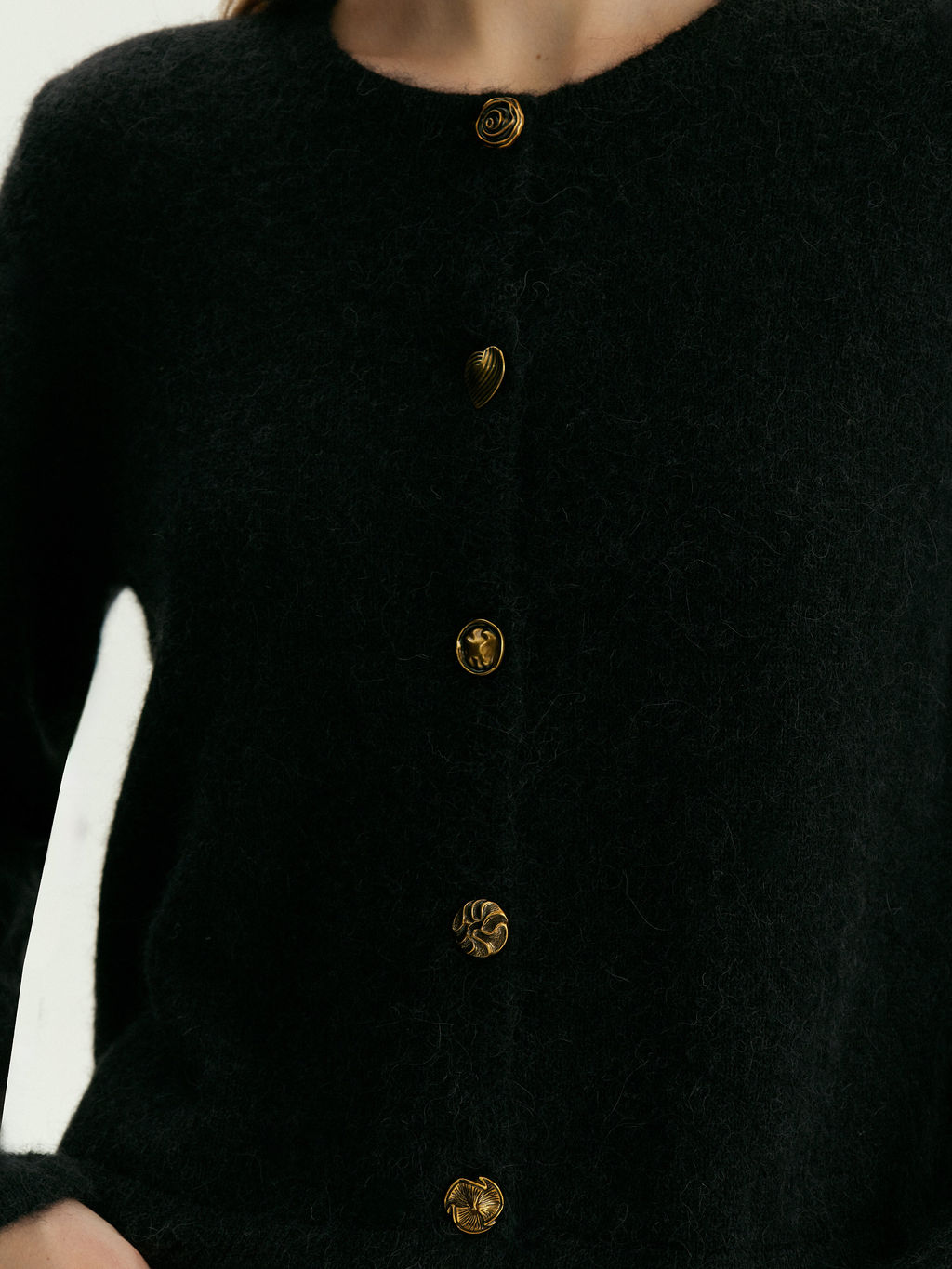 Кардиган из шерсти альпаки, ML747/ravja - Emka фото 5