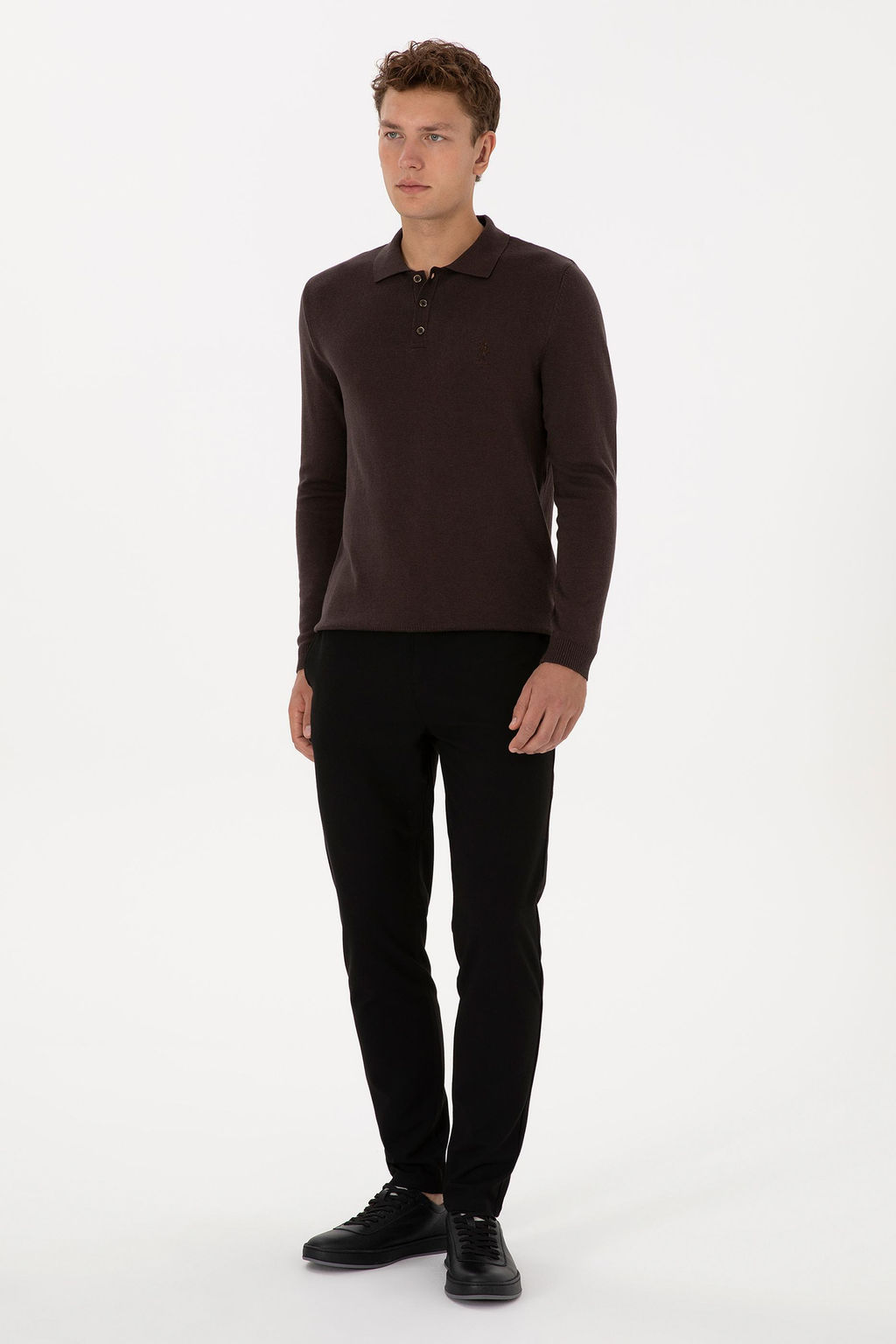 Erkek Siyah Kanvas Pantolon - U.s. polo assn фото 3