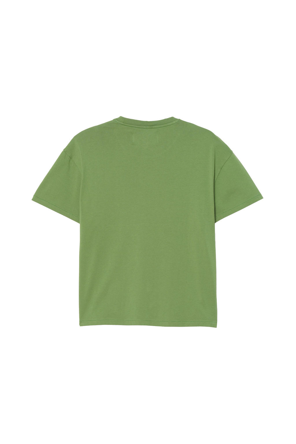 CAMISETA CROPPED FIT TEXTO AMOR / Verde