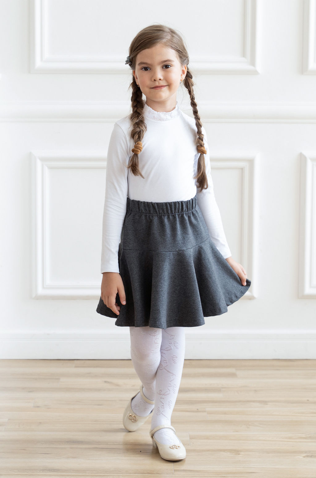 Джемпер детский белый Д-243 (158, 84)