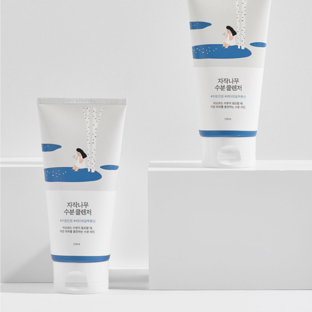 ROUND LAB Гель-пенка для умывания с березовым соком / Birch Juice Moisturizing Cleanser, 150 мл
