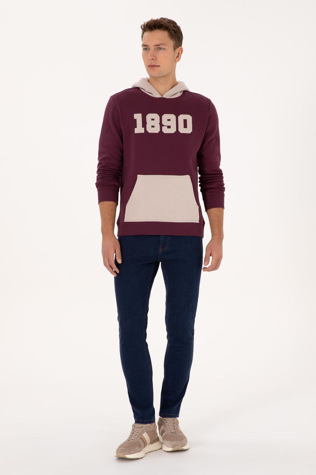 Erkek Bordo Sweatshirt - U.s. polo assn фото 4