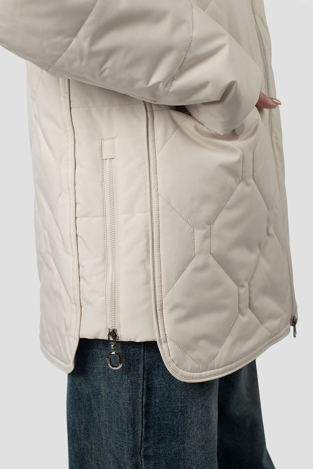 04-3135 Куртка женская демисезонная (Холлофайбер 100) - El podio фото 8