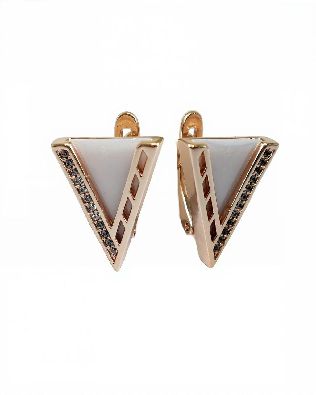 Серьги с керамикой