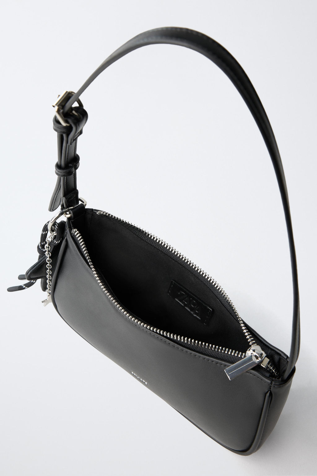 BOLSO CHARM / Negro - Zara фото 4