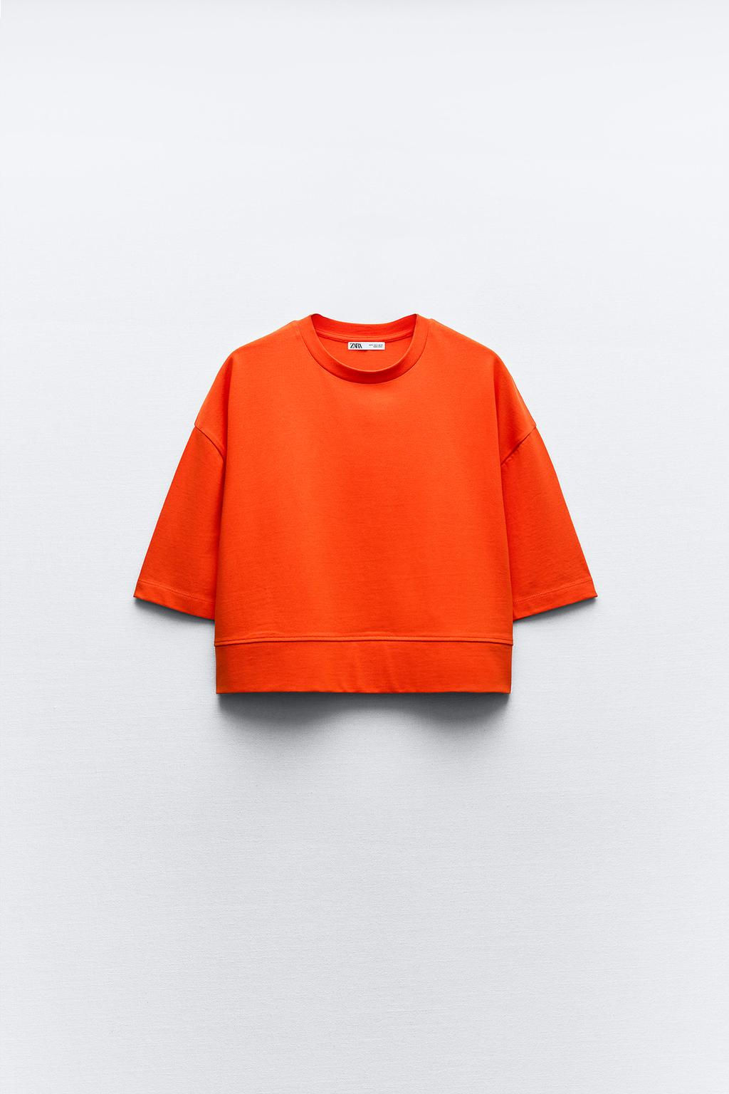 CROPPED T-SHIRT - Zara фото 16