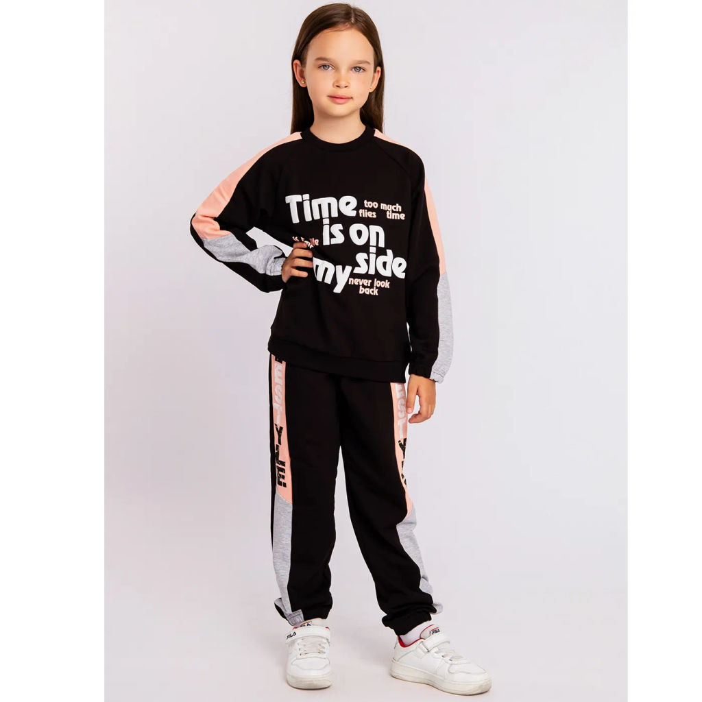 Костюм спортивный футер 2х нитка петля 8041300103 8041300103 купить оптом по цене 887 ?| Фабрика детской одежды Юлла - Youlala фото 18