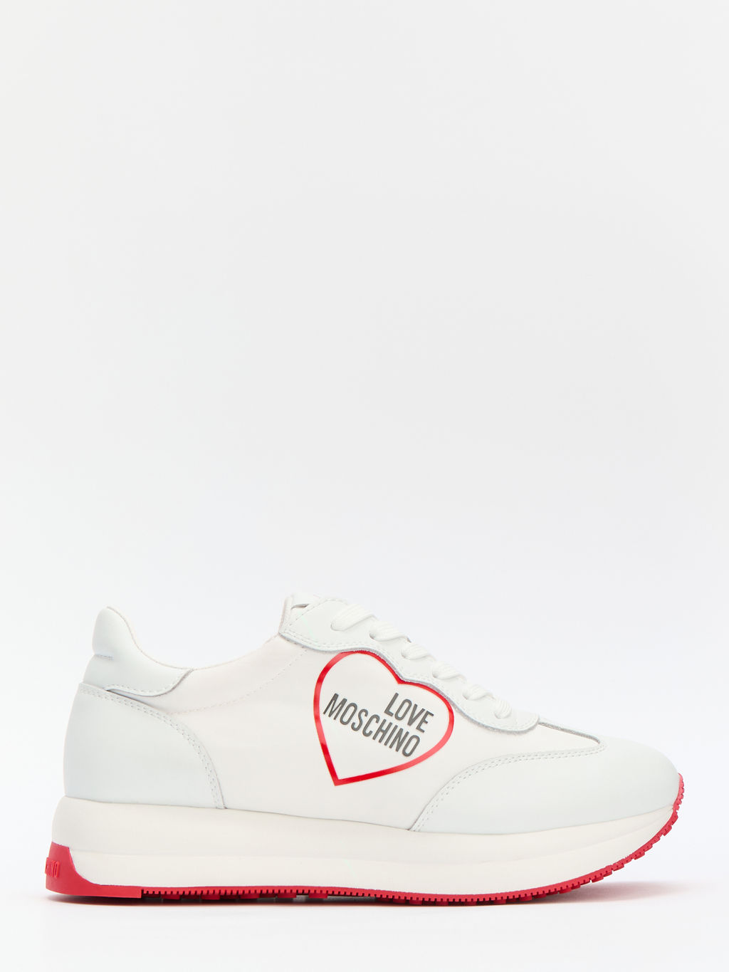 Женские кроссовки LOVE MOSCHINO DAILY RUNNING Артикул 4348415, белый  фото 3