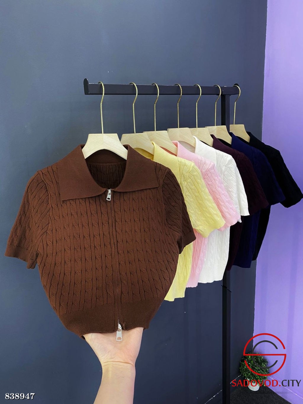 Кофта женская на молнии - Bruno фото 4