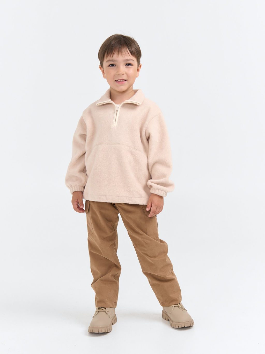 Олимпийка Беж утепленная - Bungly фото 5