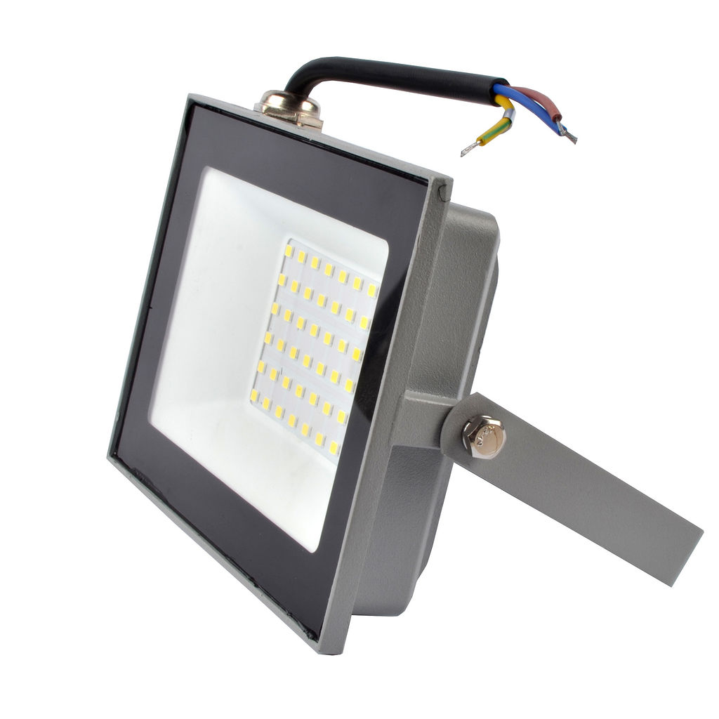ULF-Q516 50W/6500K IP65 220-240В GREY Прожектор светодиодный. Дневной свет(6500К). Корпус серый. TM Volpe  фото 3