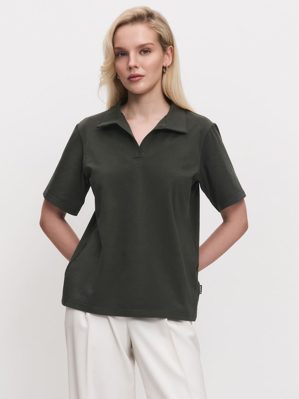 Футболка-поло женская 25234-492 мокко - Avese фото 78