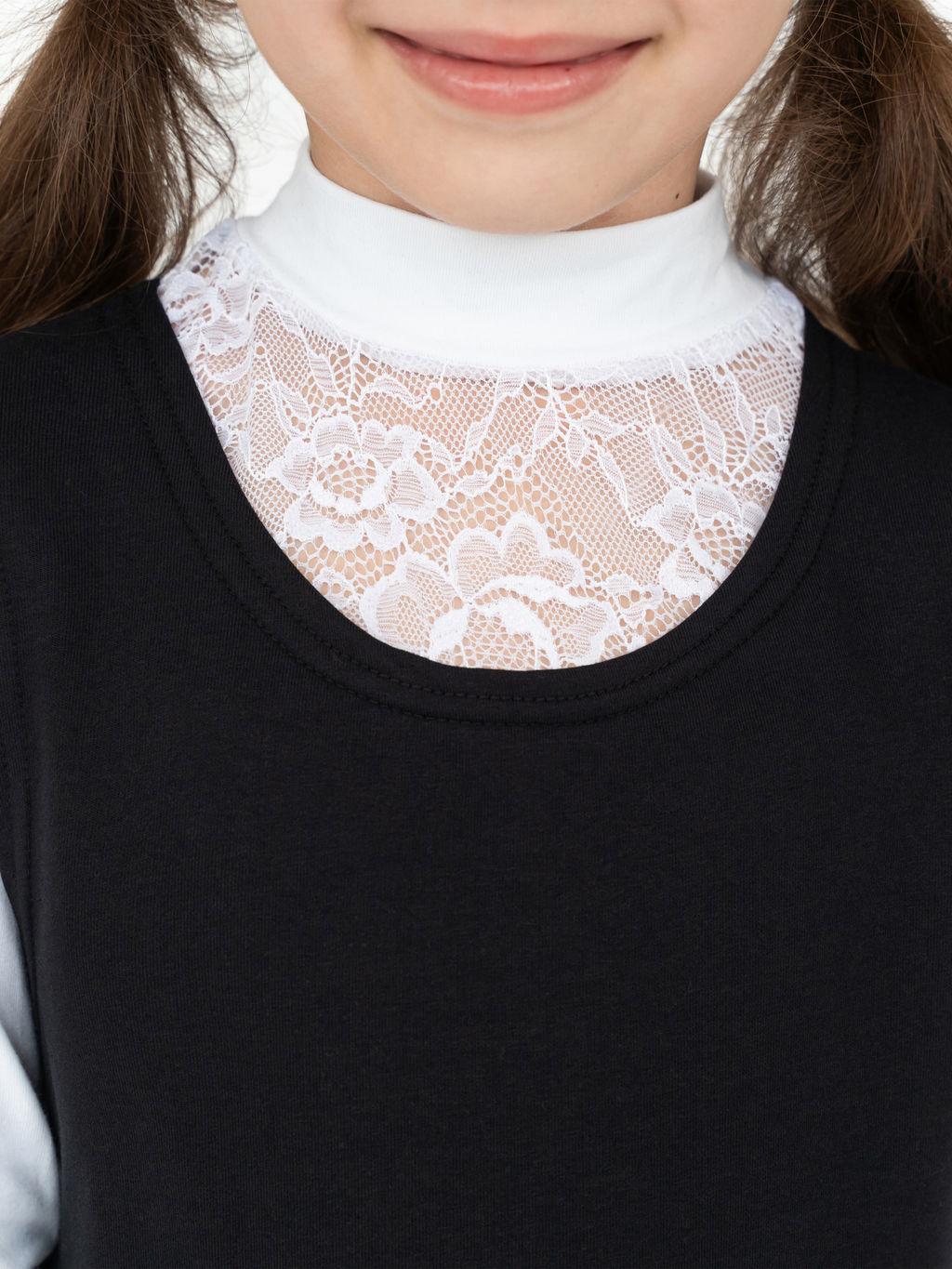 Сарафан детский черный 931 (122)