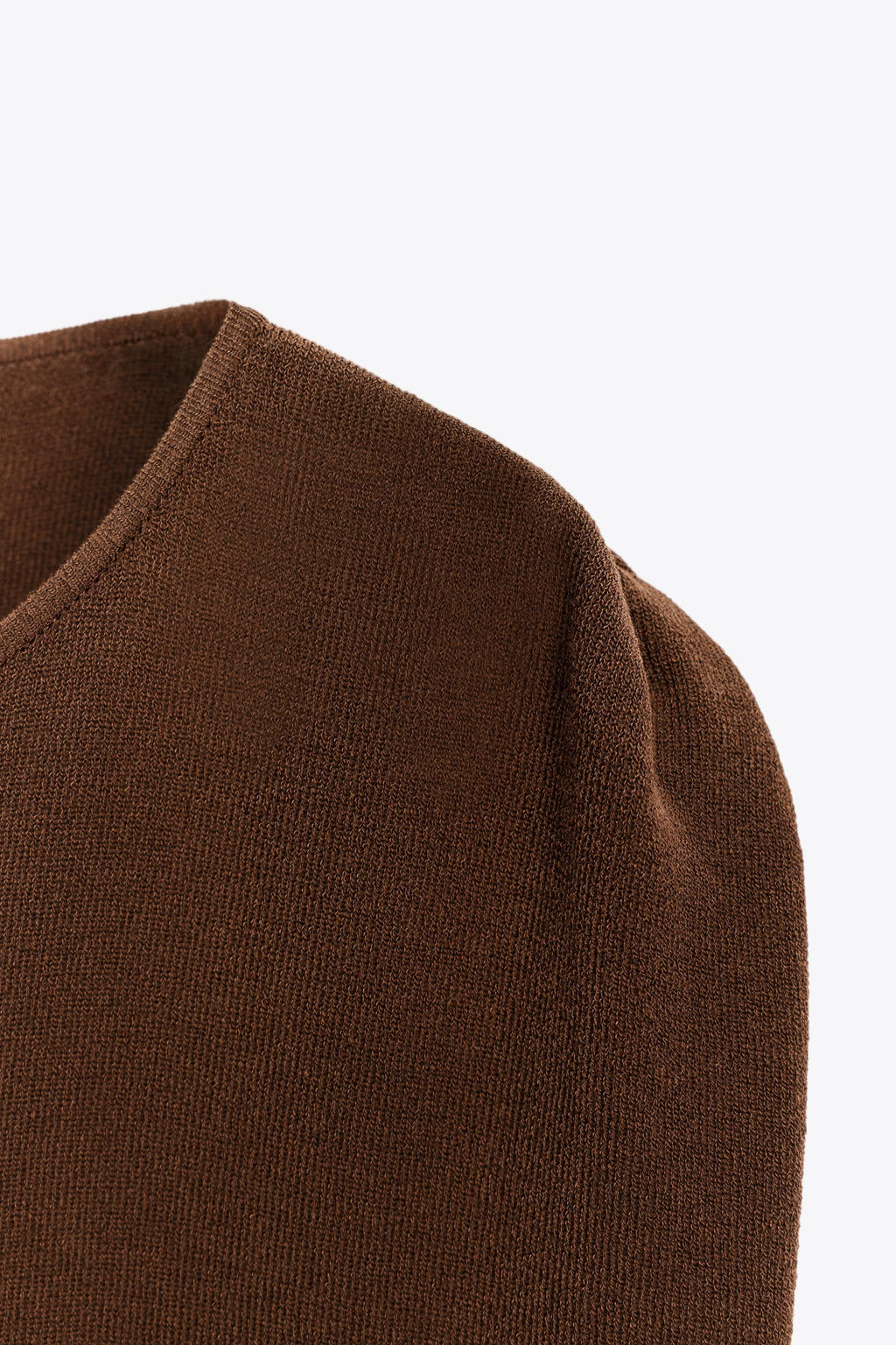 TOP WITH ELASTICATED HEM - Zara фото 7