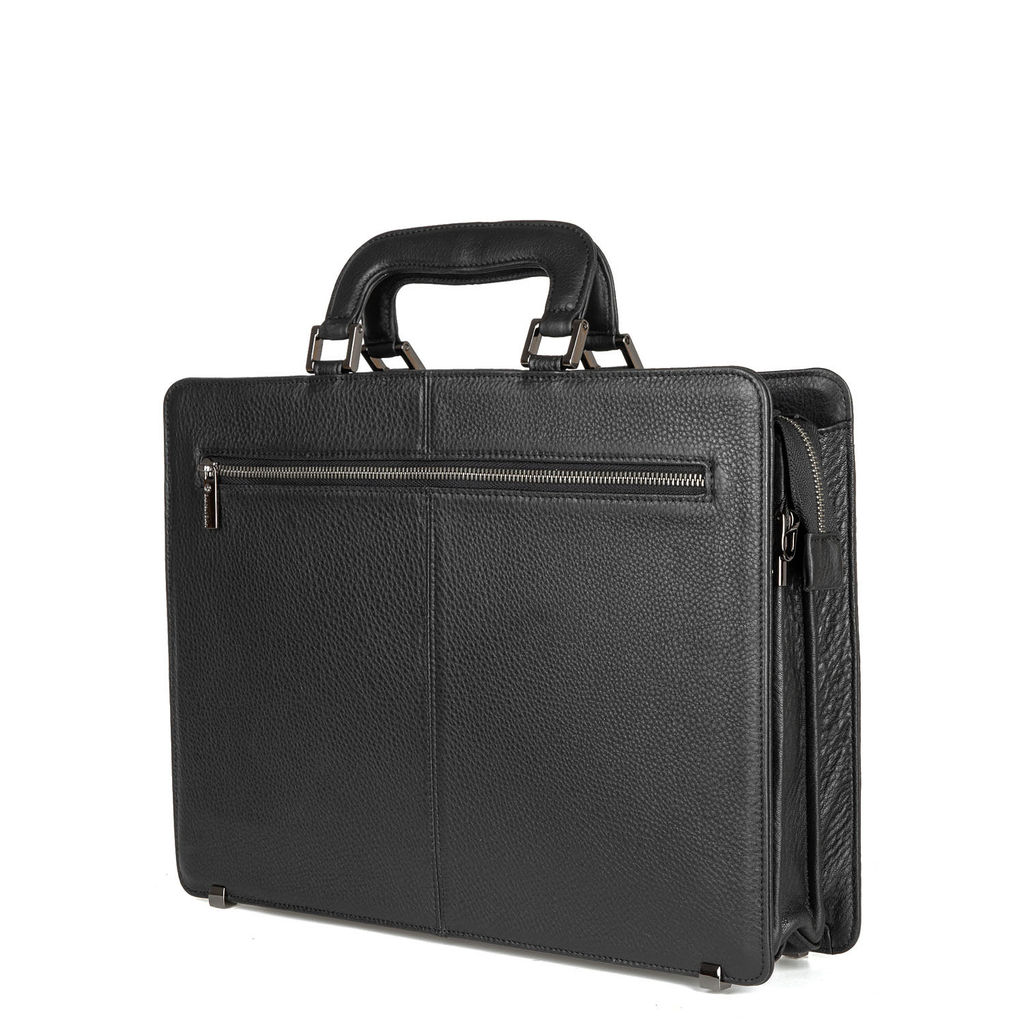 Мужская кожаная сумка Деловая - Barcelo biagi фото 3