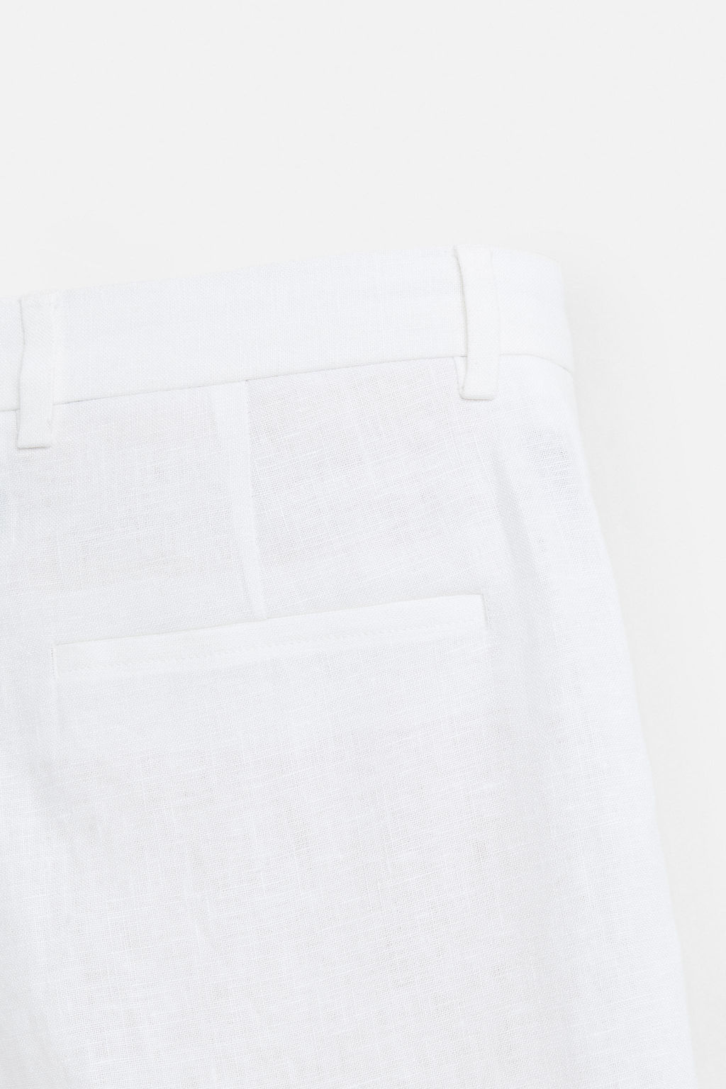 100% LINEN PLEATED TROUSERS - Zara фото 10