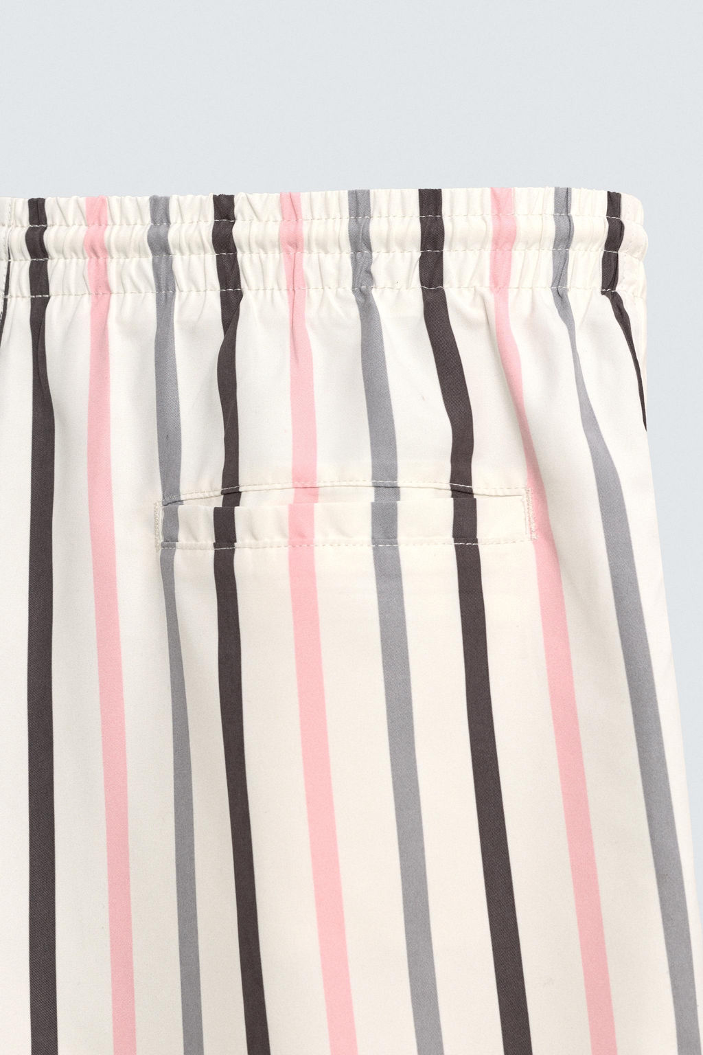 MID-LENGTH STRIPED SWIMMING TRUNKS - Zara фото 4